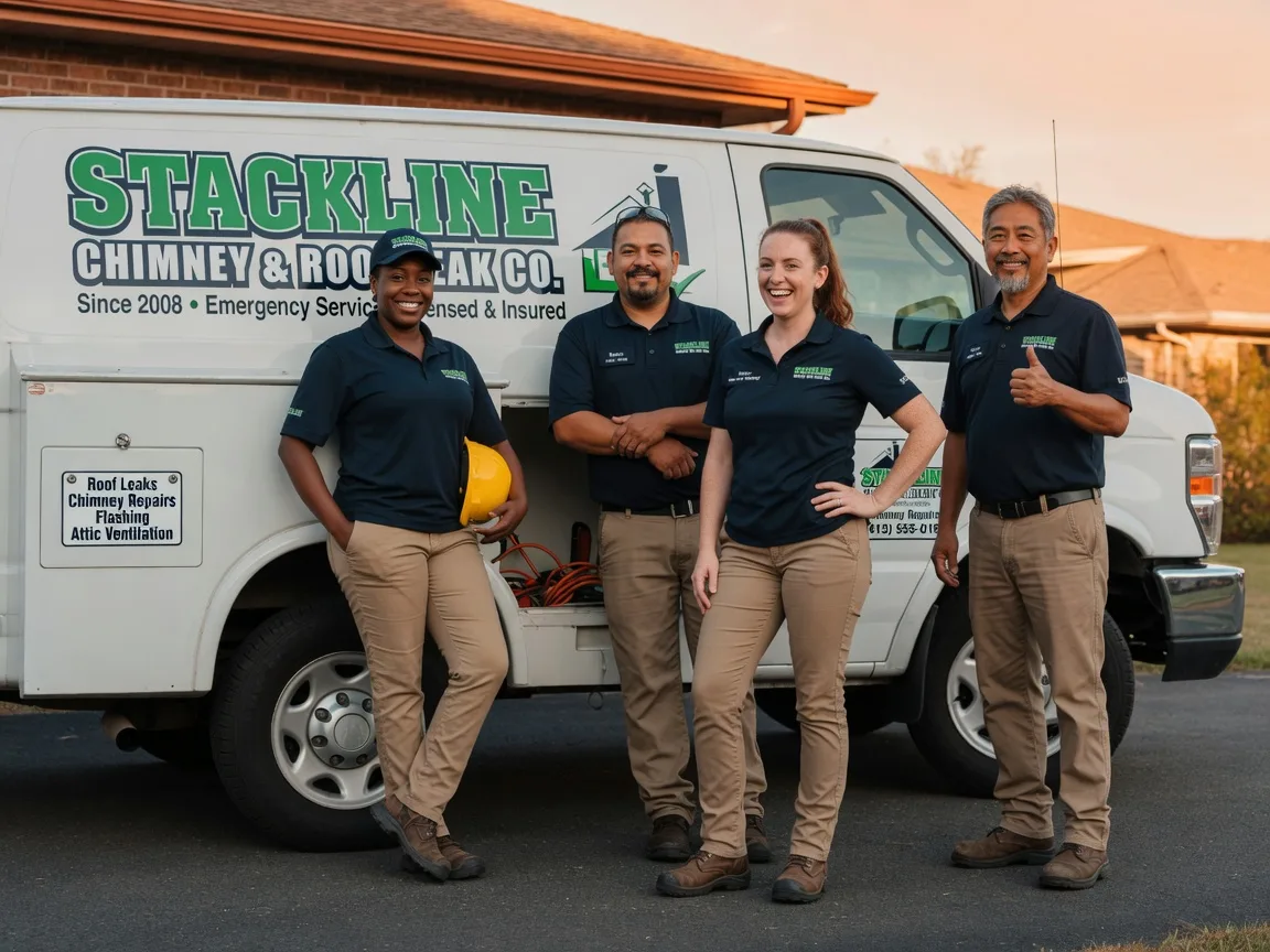 Chimney flashing repair company in Canby, OR